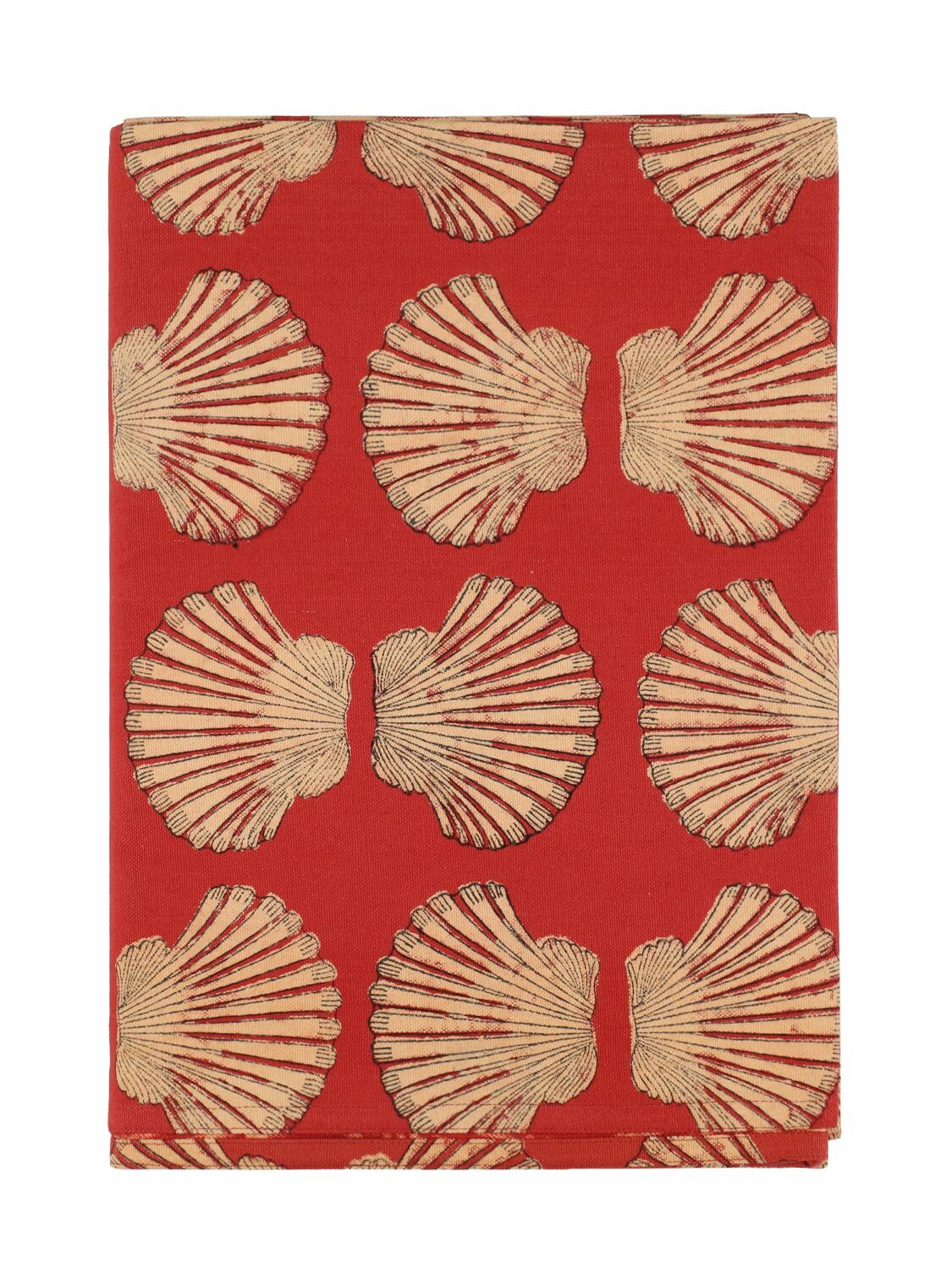 LES OTTOMANS Hand-printed Cotton Tablecloth