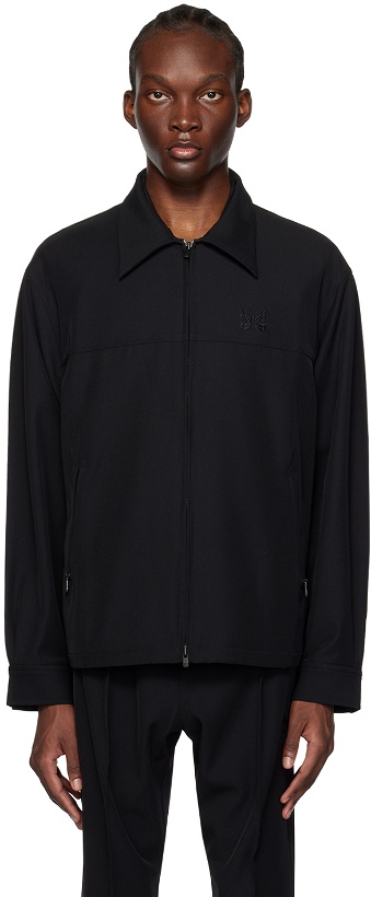 Photo: NEEDLES Black Embroidered Jacket