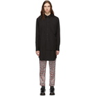 Comme des Garcons Homme Plus Black Broad Double Layer Shirt