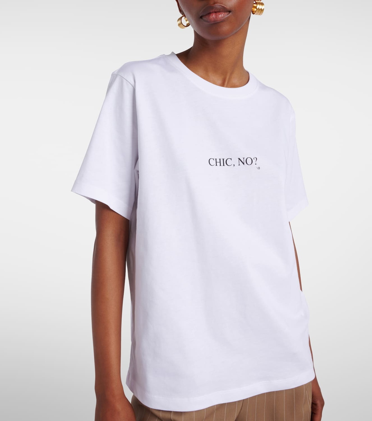 Victoria Beckham Cotton jersey T-shirt