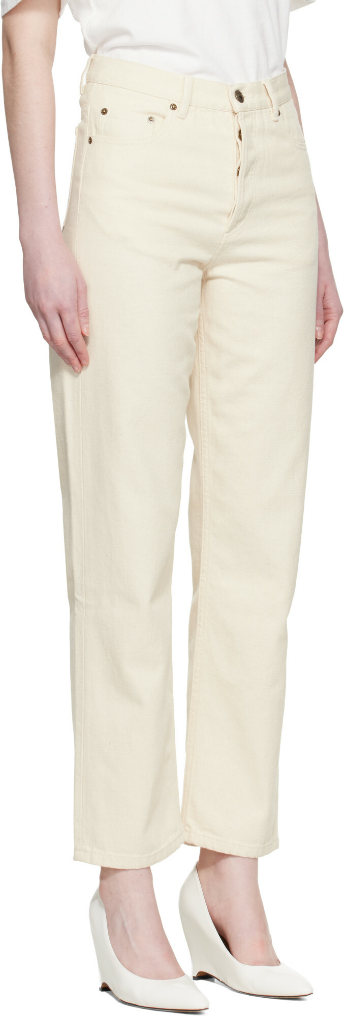 A.P.C. Off-White Fairfax Jeans