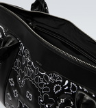 Amiri - Banana-embroidered leather travel bag