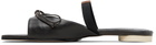 MM6 Maison Margiela Brown Bow-Detailed Leather Slingback Sandals