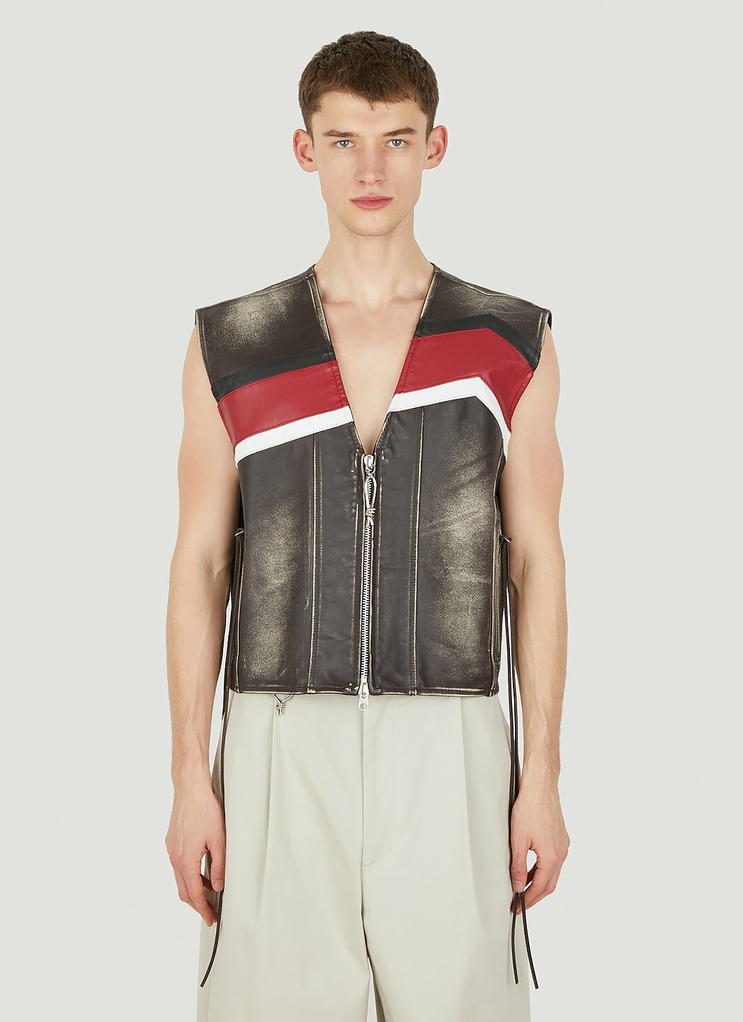 Eytys Harper Graphic Vintage Sleeveless Jacket