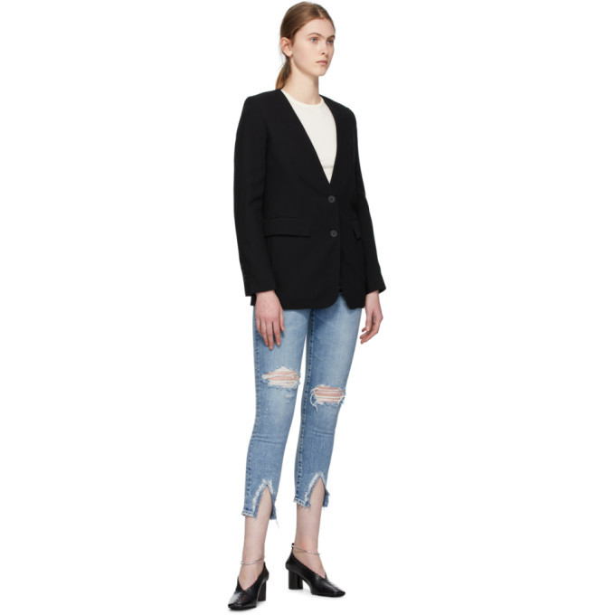 Moussy Vintage Blue Ithan Skinny Jeans