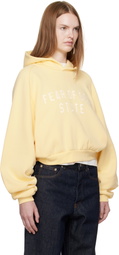 Fear of God ESSENTIALS Yellow Fleece Raglan Hoodie