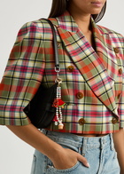 Crystal Haze Xoxo Beaded bag Charm - Multicoloured - One Size