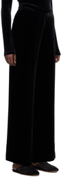 TOTEME Black Wide Trousers