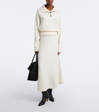 Lisa Yang Dovie cashmere midi skirt