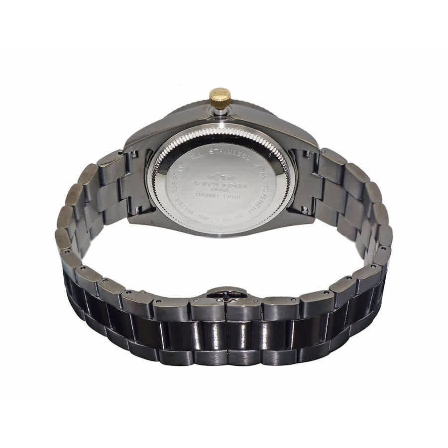 Oniss ONZ3881 Black Dial Mens Watch ON3881-IPBB