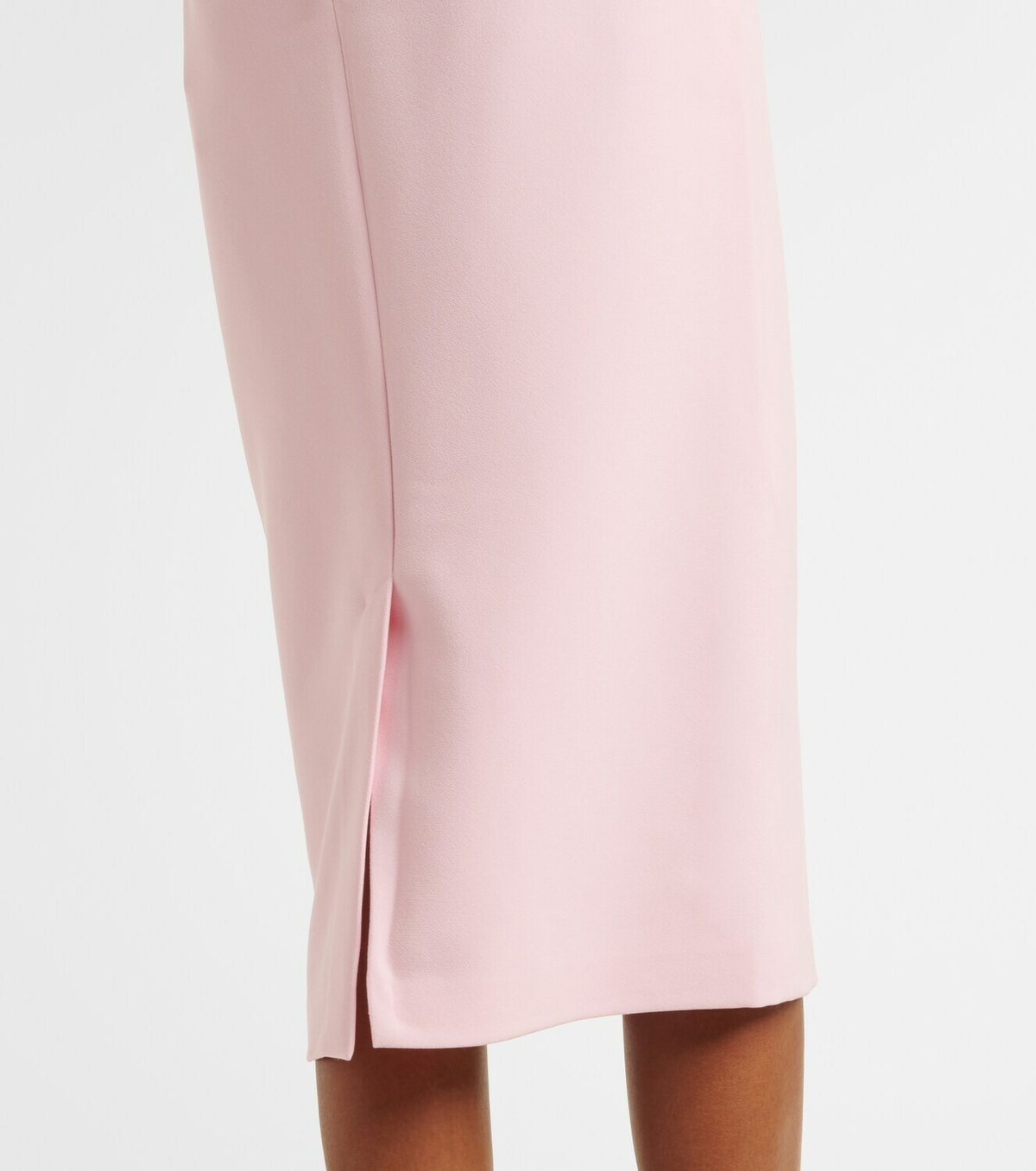 Safiyaa Hokuku crêpe pencil skirt