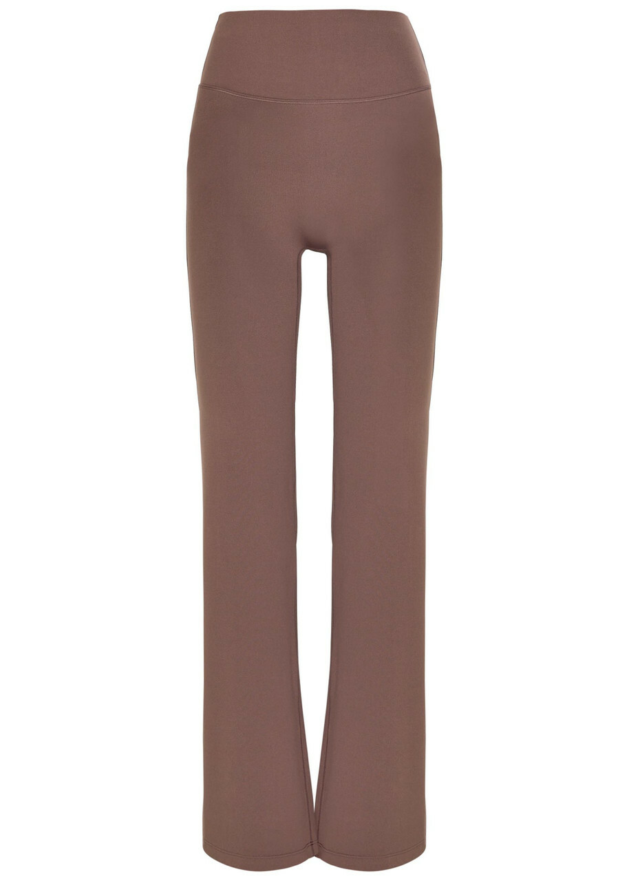 Nike Zenvy Flared-leg Infinasoft Leggings Mauve