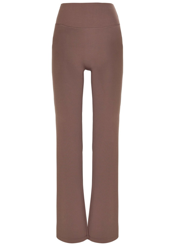 Photo: Nike Zenvy Flared-leg Infinasoft Leggings Mauve