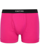 TOM FORD - Stretch-Cotton Boxer Briefs - Pink