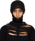 Rick Owens Black Concordians Skull Balaclava