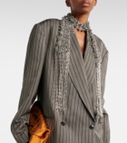 Dries Van Noten Embellished fringed necklace