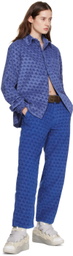ERL Blue Padded Trousers