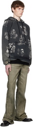 COÛT DE LA LIBERTÉ Black Thompson 'Smoking in the Boys Room' Hoodie