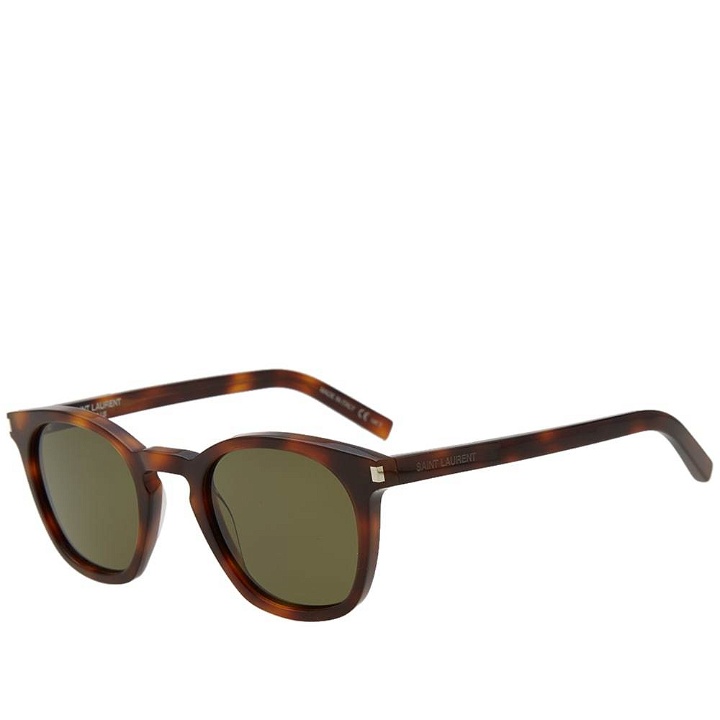 Photo: Saint Laurent SL 28 Sunglasses Brown