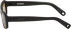 JACQUEMUS Black La Croisière 'The Marino' Sunglasses
