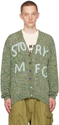 Story mfg. Green Twinsun Cardigan