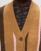 Stine Goya Long Sleeve Cardigan Brown Zippers & Cardigans