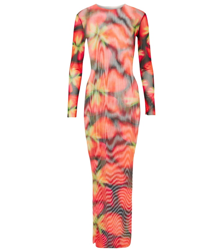 Photo: Louisa Ballou - High Tide printed mesh dress