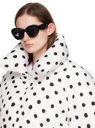 LOEWE Black Inflated Cateye Sunglasses
