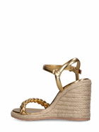 GIANVITO ROSSI - 90mm Cruz Leather Espadrille Wedges