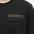 Maharishi x IRAK Pocket T-Shirt in Black