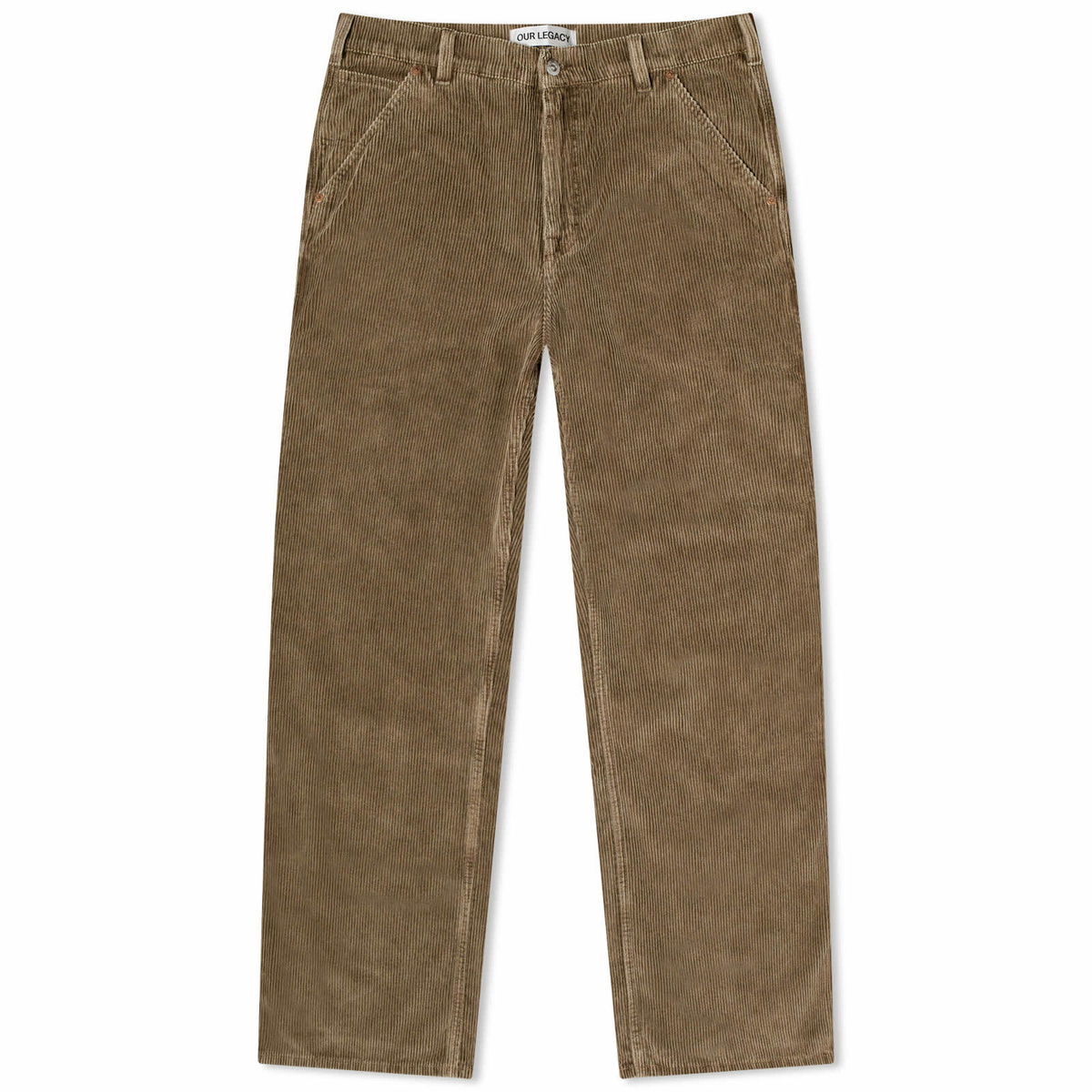 Our Legacy Men's Joiner Carpenter Trouser in Brown Our Legacy