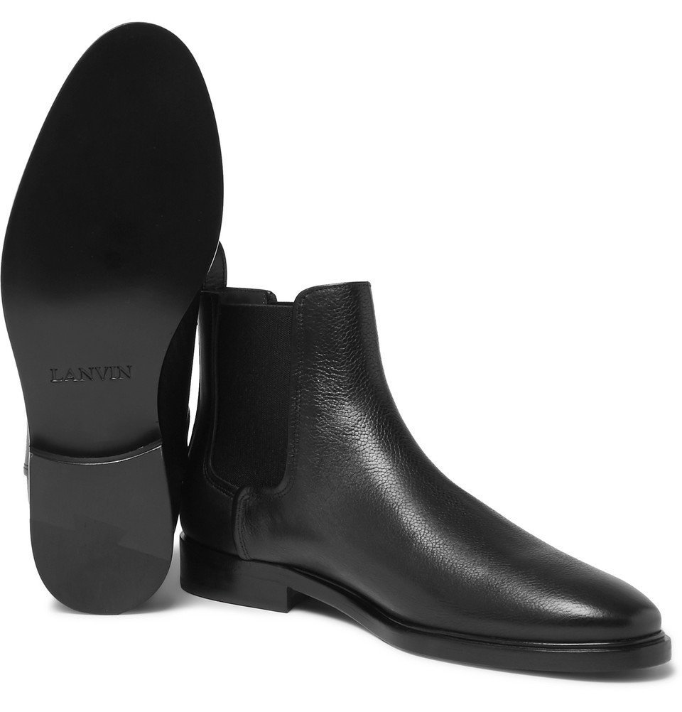 Lanvin Full-Grain Leather Chelsea Boots - Men - Lanvin