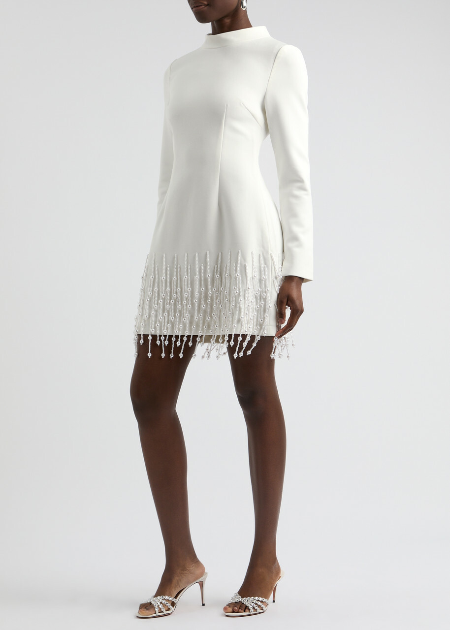 Odd Muse Ultimate Muse Embellished Mini Dress White