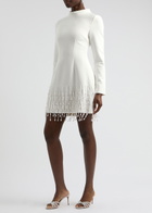 Odd Muse Ultimate Muse Embellished Mini Dress White