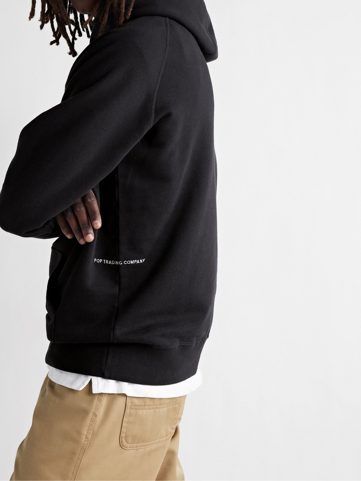 POP TRADING COMPANY - Miffy Logo-Appliquéd Fleece-Back Cotton