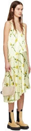 Burberry Yellow Dandelion Midi Dress