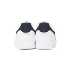 Nike White and Black Air Force 1 07 Craft Sneakers