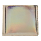 Maison Margiela Gold Metallic Leather Bifold Wallet