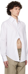 GmbH SSENSE Exclusive White Geir Shirt