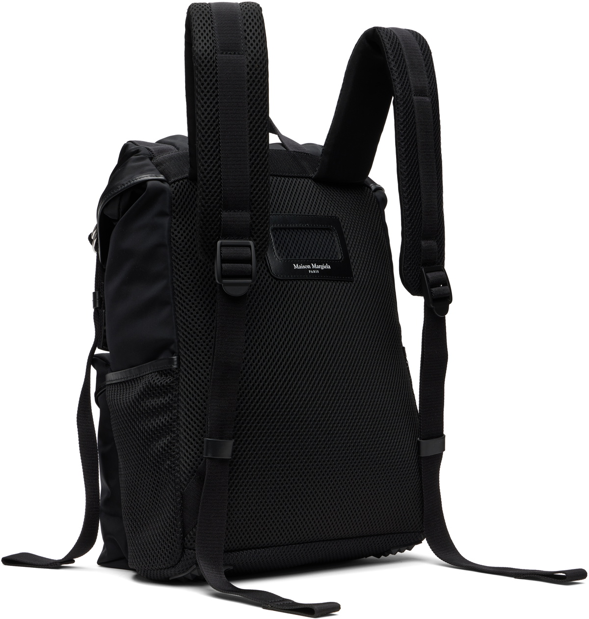 Maison Margiela Black High Tech Medium Backpack