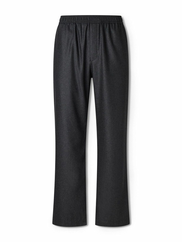 Photo: CELINE - Cashmere-Flannel Trousers - Gray