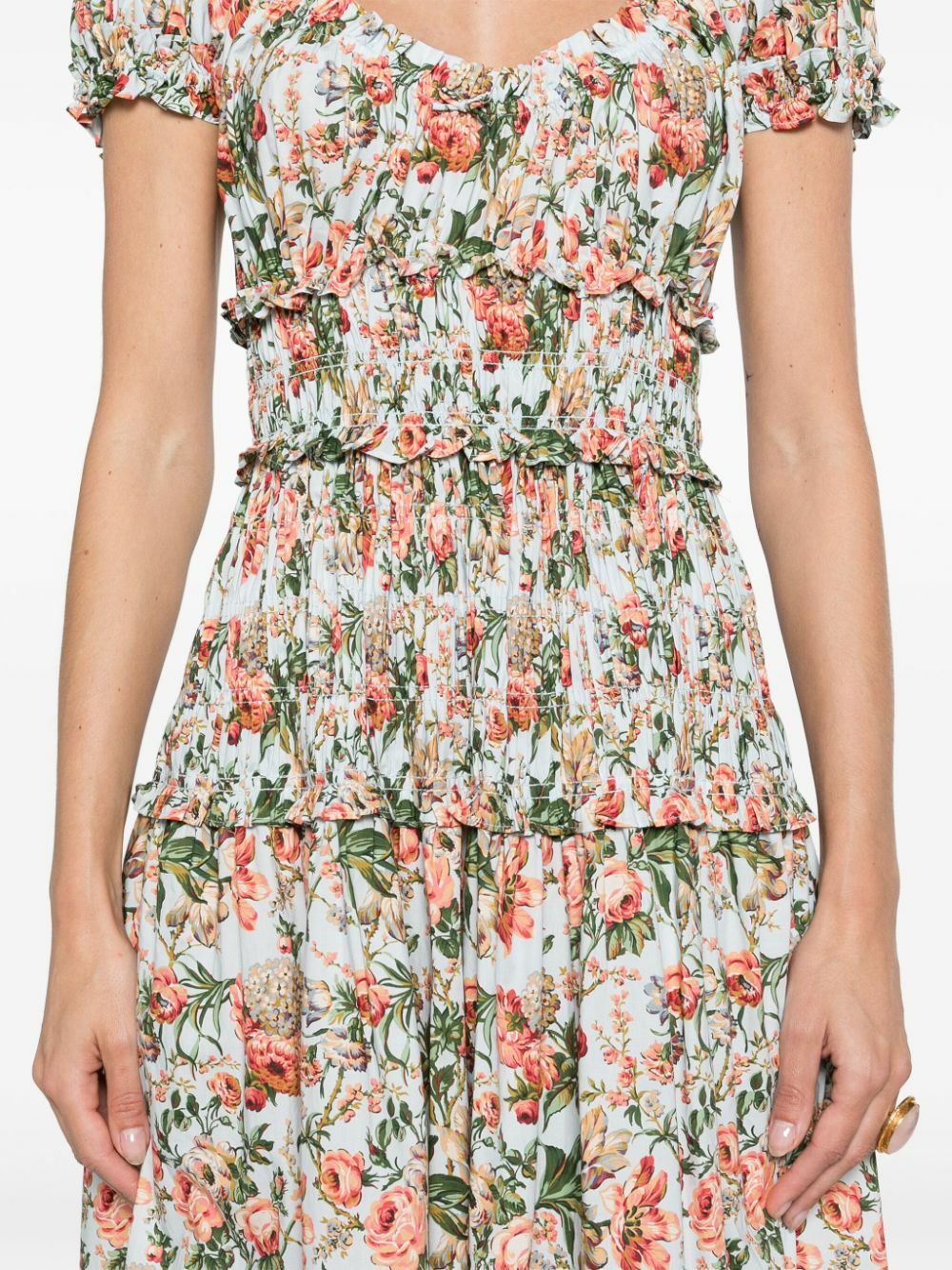 DOEN floral cotton dress
