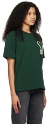 AMI Alexandre Mattiussi Green Patch T-Shirt