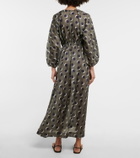 Eres - Neptune printed silk maxi dress