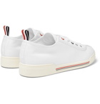 Thom Browne - Striped Canvas Sneakers - Men - White