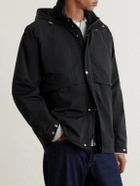 Mr P. - Recycled-Shell Hooded Jacket - Black