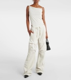 Entire Studios Torbid asymmetric jersey bodysuit