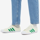 Adidas Men's Adria Sneakers in Off White/Green