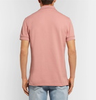 TOM FORD - Garment-Dyed Cotton-Piqué Polo Shirt - Men - Pink