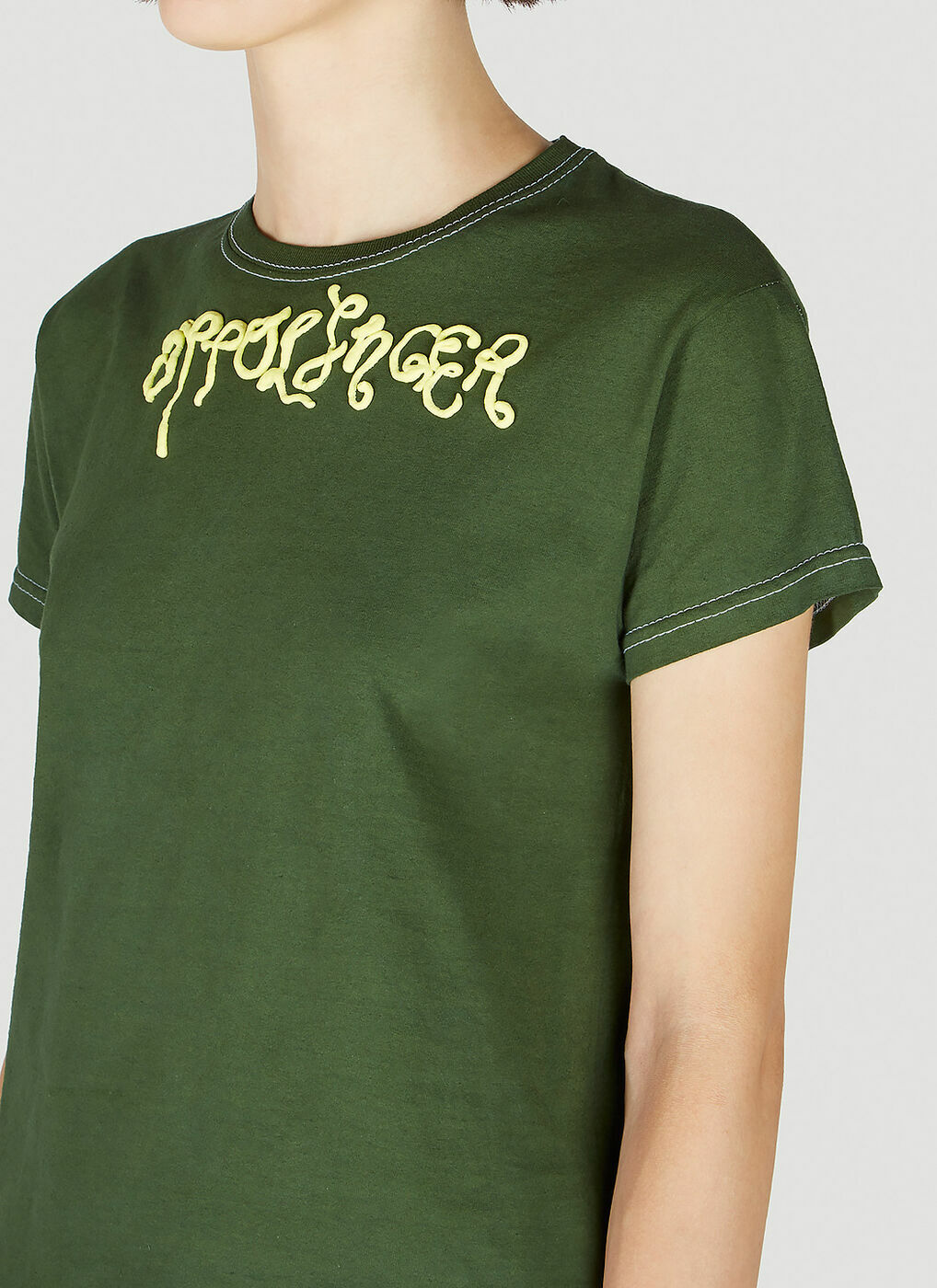 Ottolinger - Logo T-Shirt in Green Ottolinger